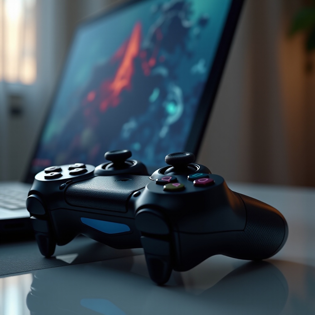 can you connect a ps5 controller to a gaming laptop