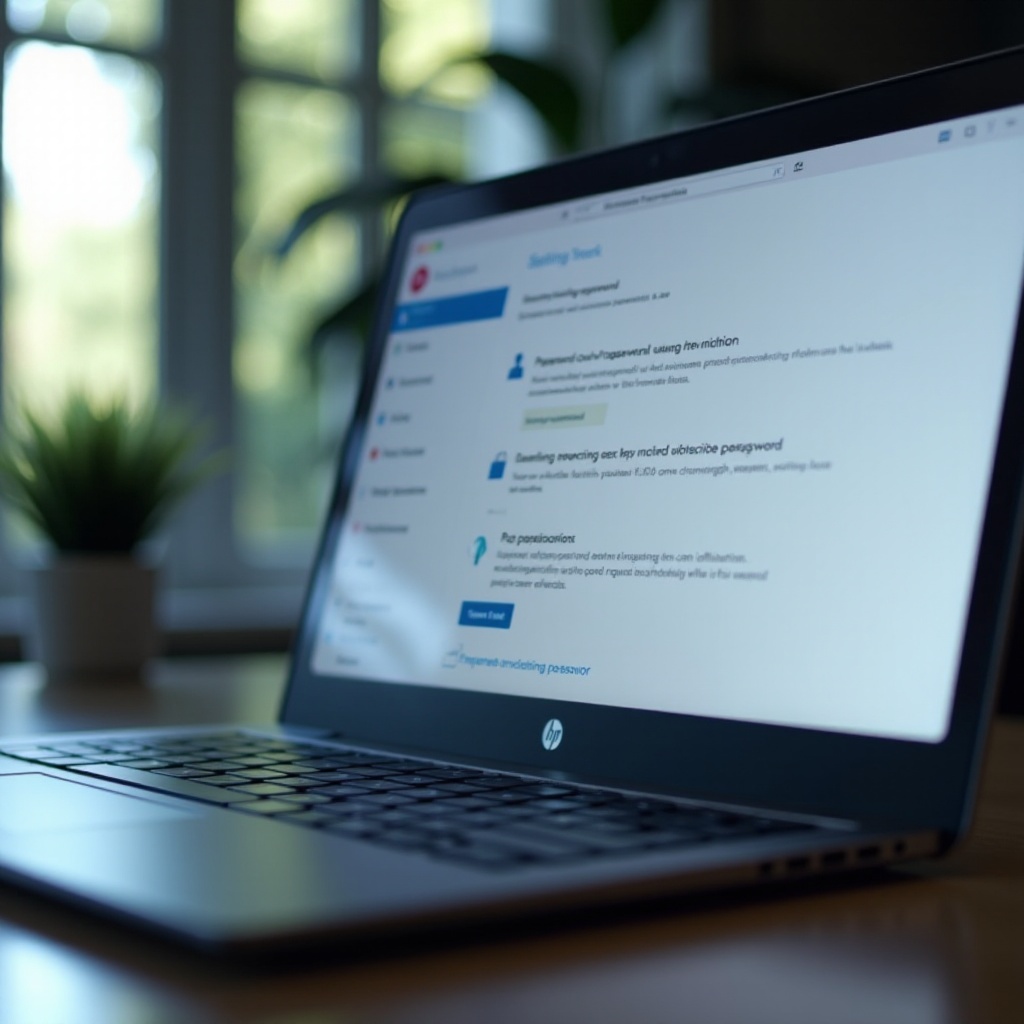 How to Secure Your Internet Connection Password on an HP Laptop