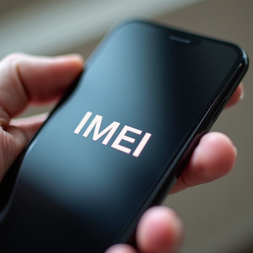 how to check for imei on iphone