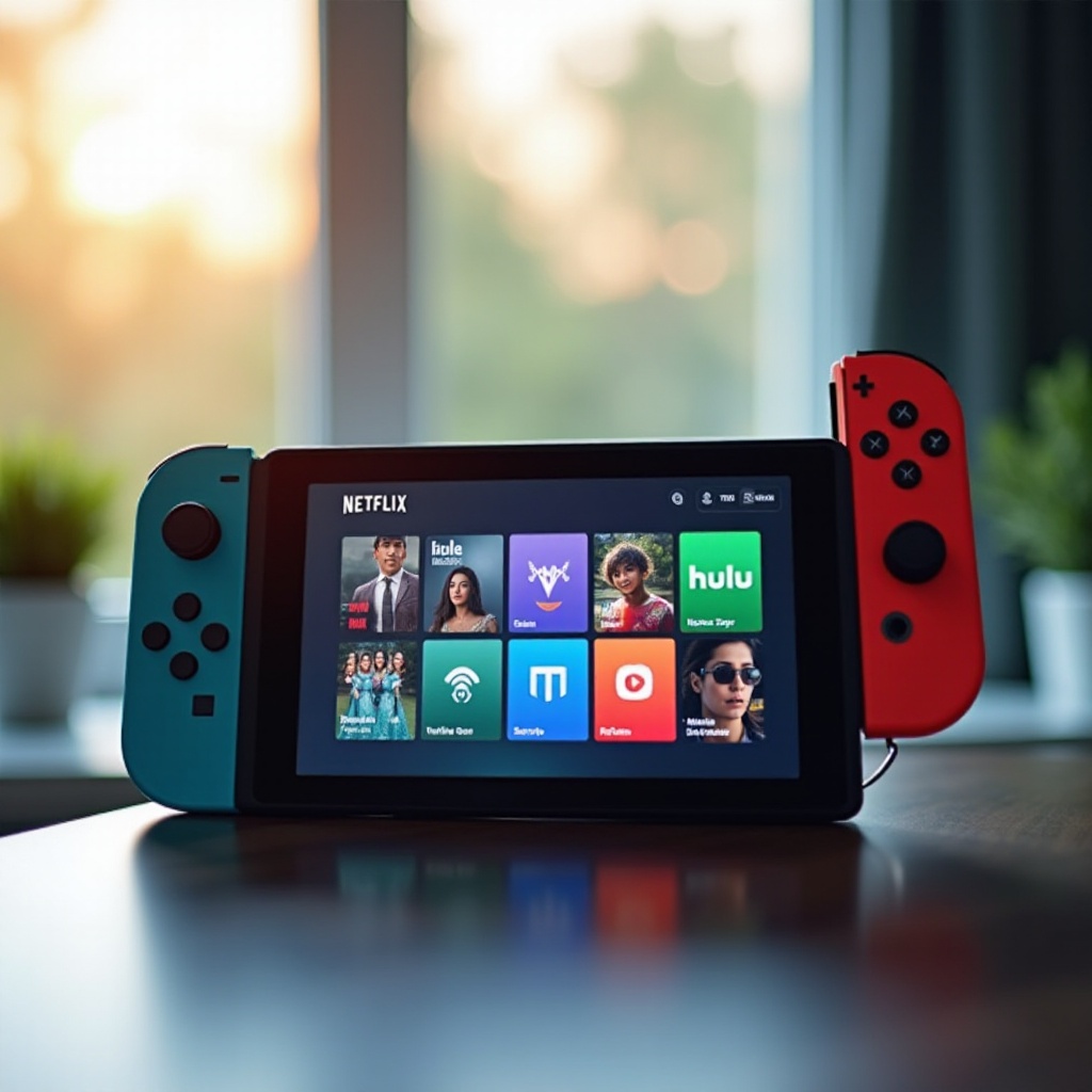 can you use streaming apps on switch